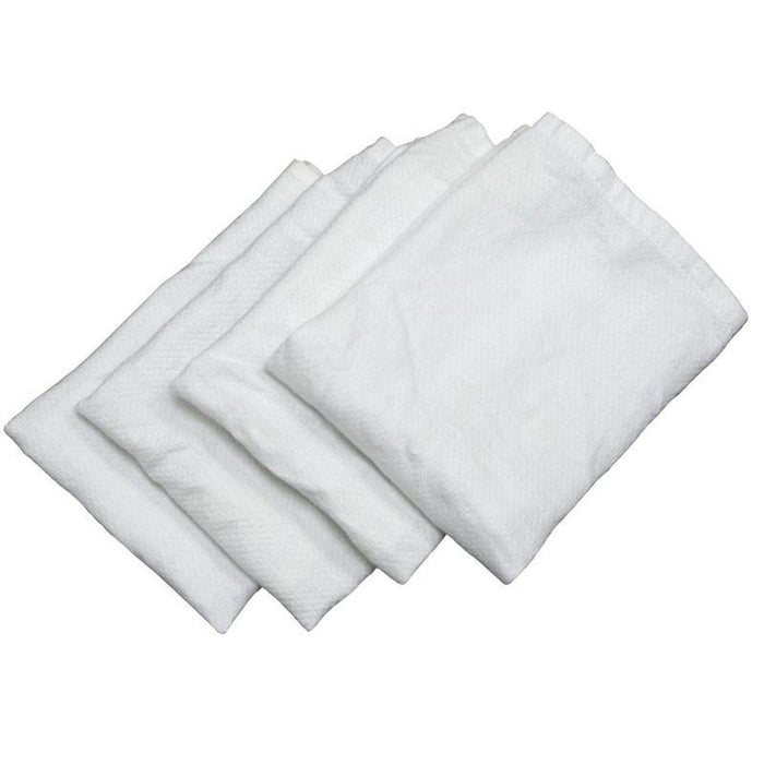 Birdseye Cloth Diaper / Polishing Cloth - 100% Cotton in White - 27x27 - 5 oz.